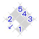 FFT 地下書庫 地下一階 初期配置