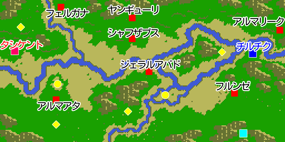 伝説のオウガバトル カストロ峡谷