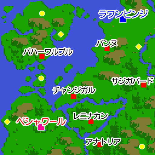 伝説のオウガバトル 攻略 シャローム地方